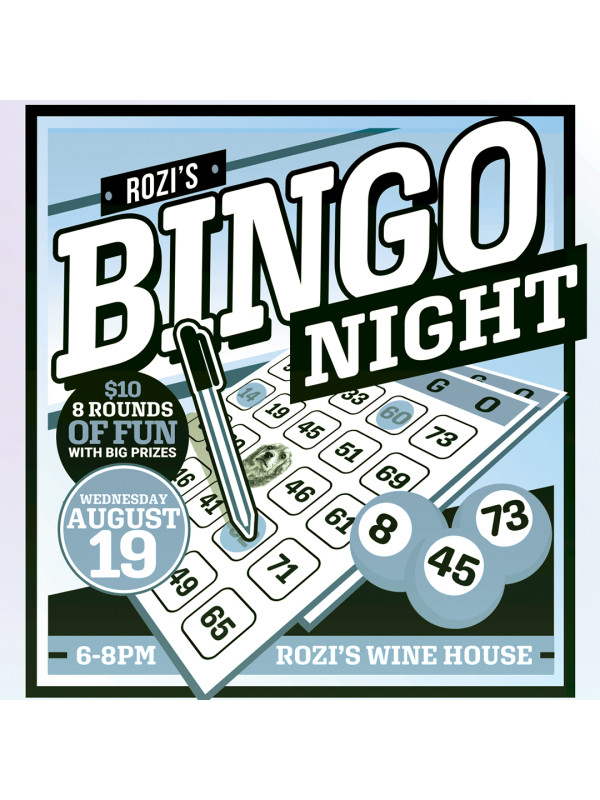 8/19 - BINGO NIGHT
