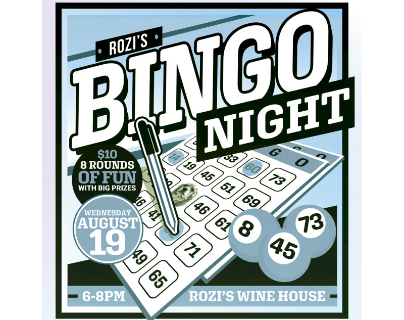 8/19 - BINGO NIGHT
