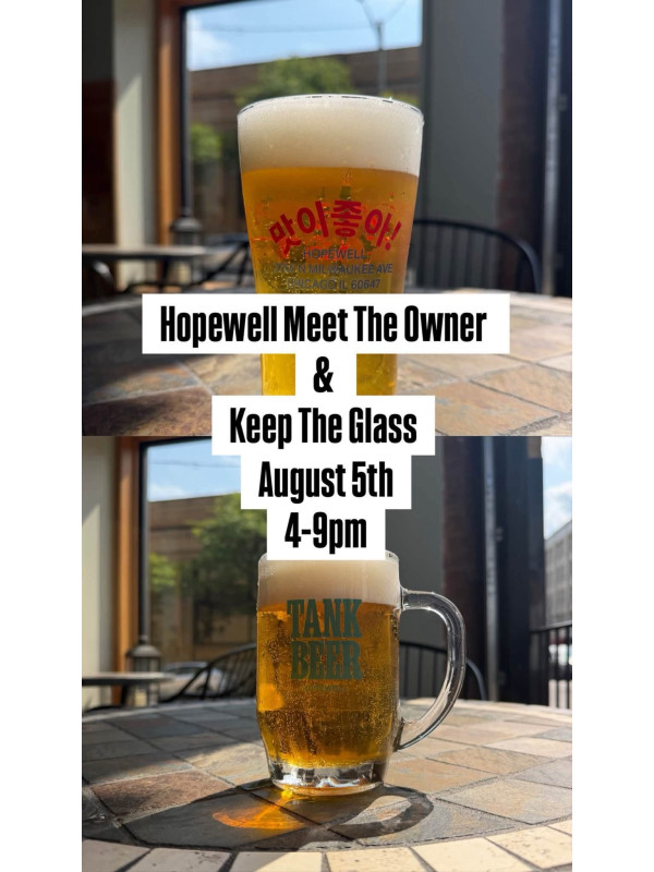 8/5 - Hopewell Mini Tap Takeover & Meet the Brewer!