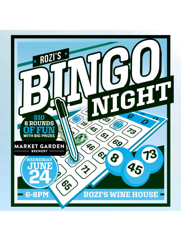 6/24 BINGO NIGHT!!