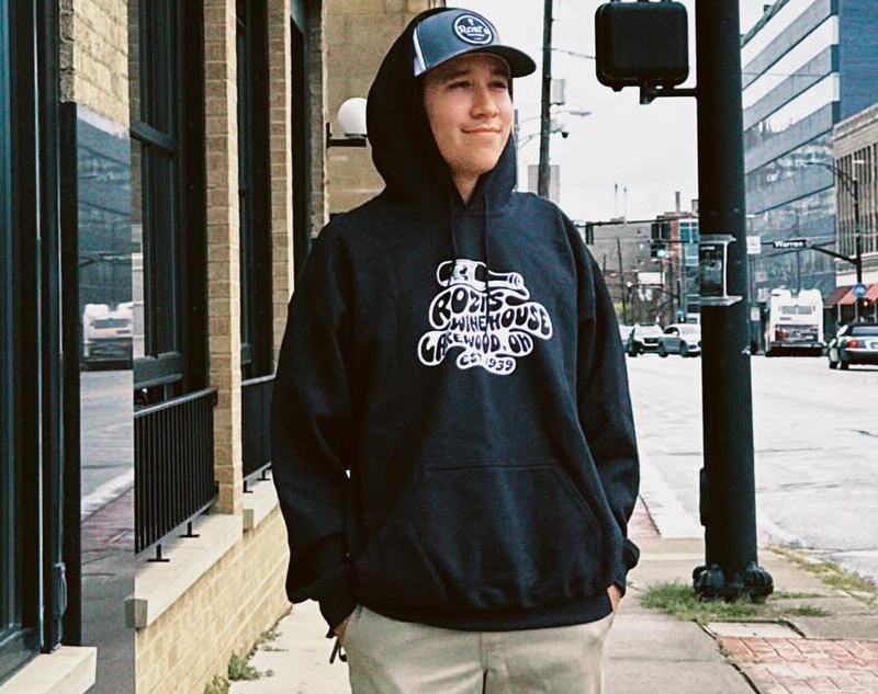 Bottle Hoodie - Black